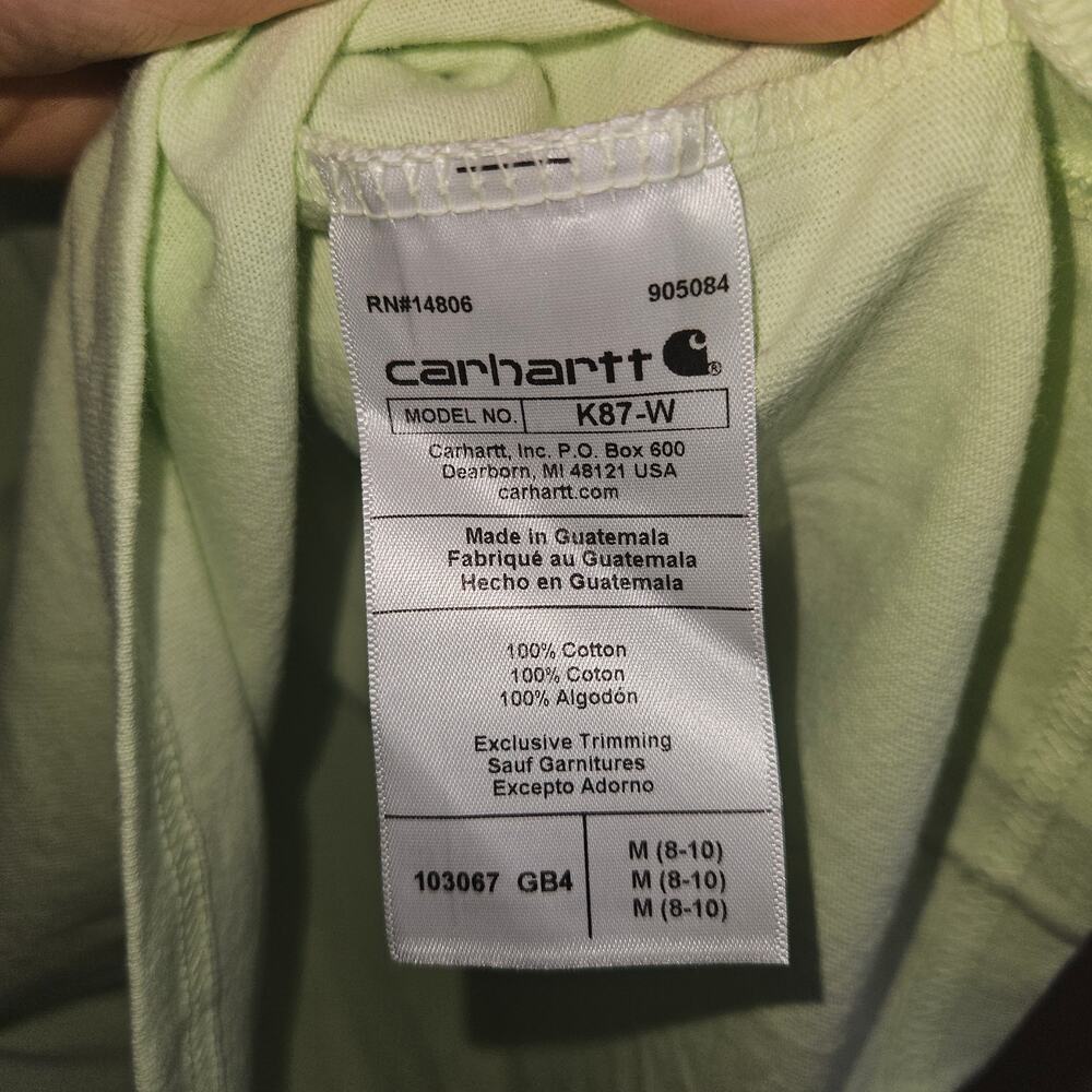 Carhartt Loose Fit Heavy Weight  Short Sleeve Pocket T Shirt Size Medium - Picture 6 of 6